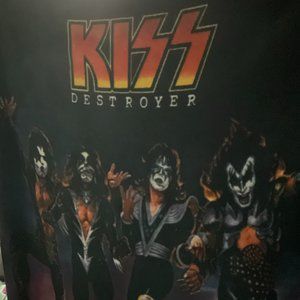 LIMITED EDITION  RARE KISS DETROYER ALBUM COVER BEACH TOWEL BLANKET